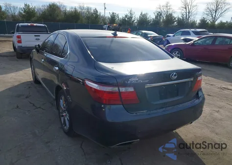 2007 Lexus Ls 460 из США, поврежденный, VIN JTHBL46F675001541